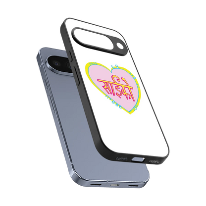 Psycho sleek google pixel 10 cover with tempered glass back and TPU edges