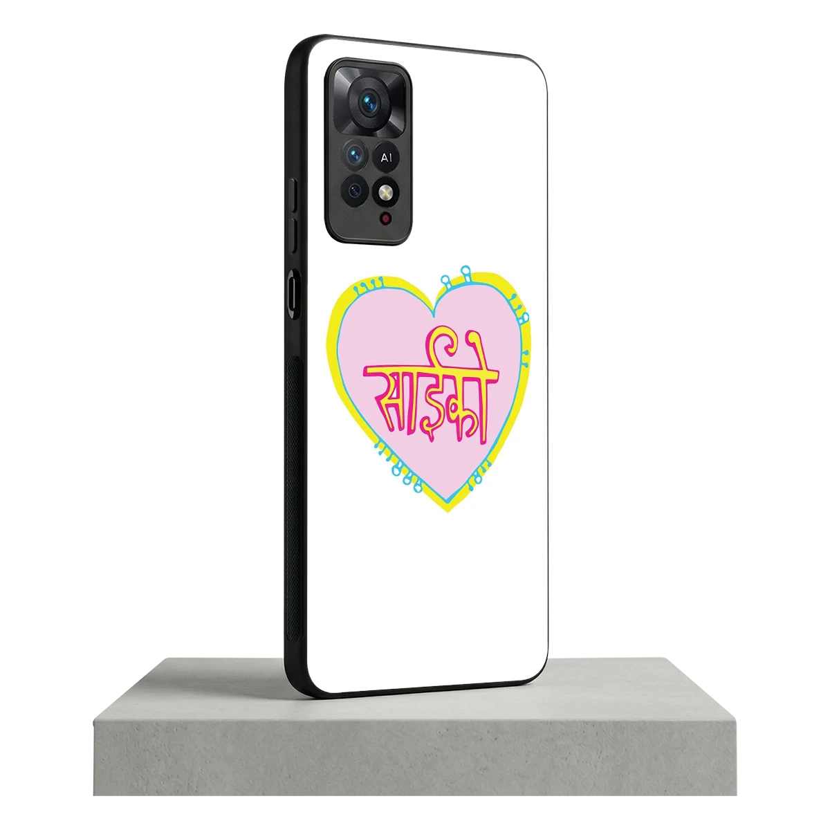 Psycho redmi note 11 pro mobile cover | shockproof glass phone case