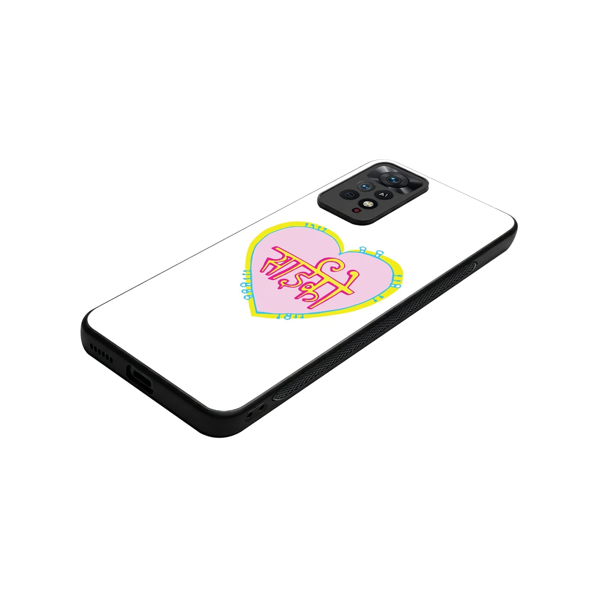 Psycho stylish phone case for redmi note 11 pro | glossy glass and slim fit