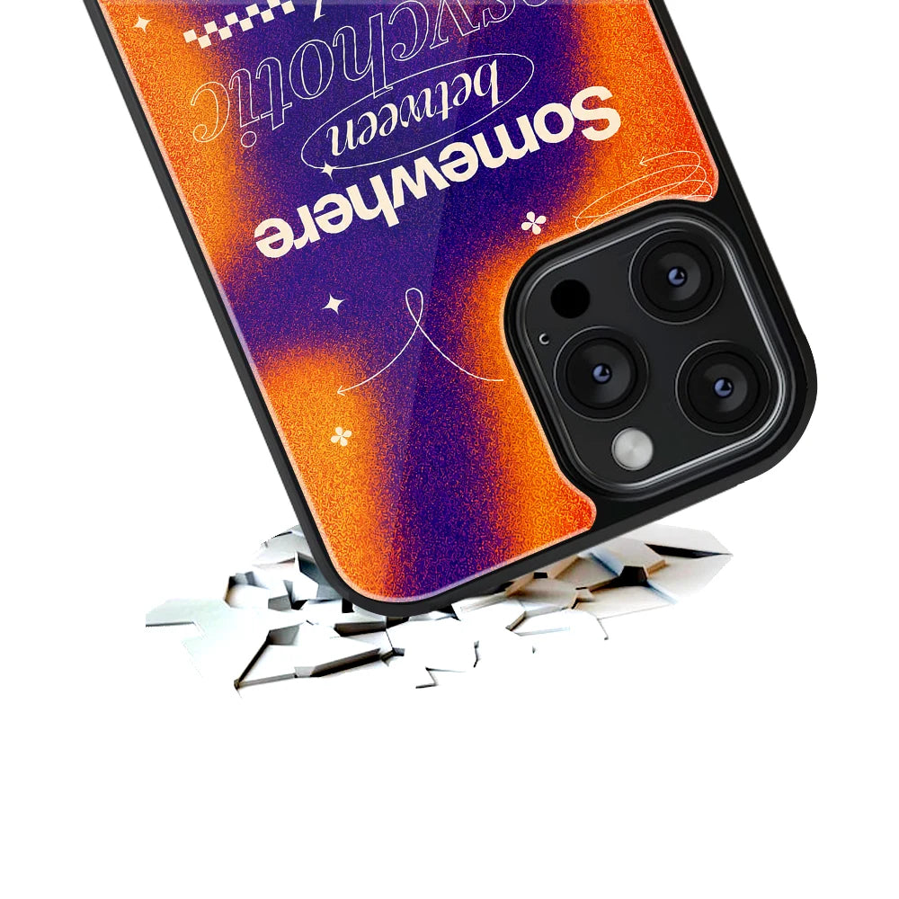 Durable Glass Back Mobile Case for iPhone, Samsung, OnePlus, Google Pixel, Redmi, Vivo, Oppo