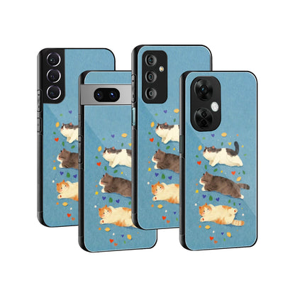 Stylish Glass Back Case for All Smartphones iPhone, Samsung, OnePlus, Pixel, Redmi, Oppo, Vivo, Motorola