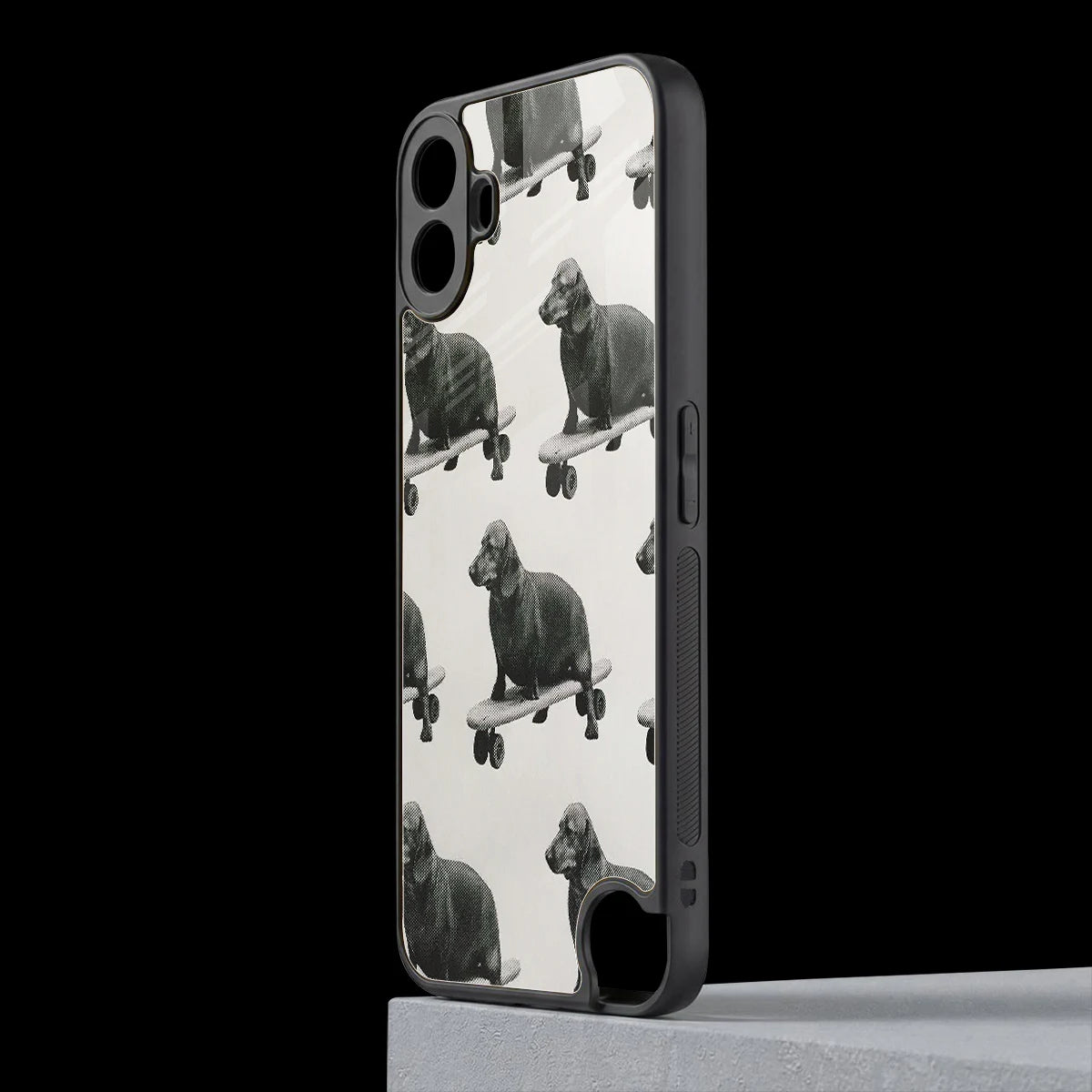 Pup Skater cmf nothing phone 1 mobile cover | shockproof glass phone case