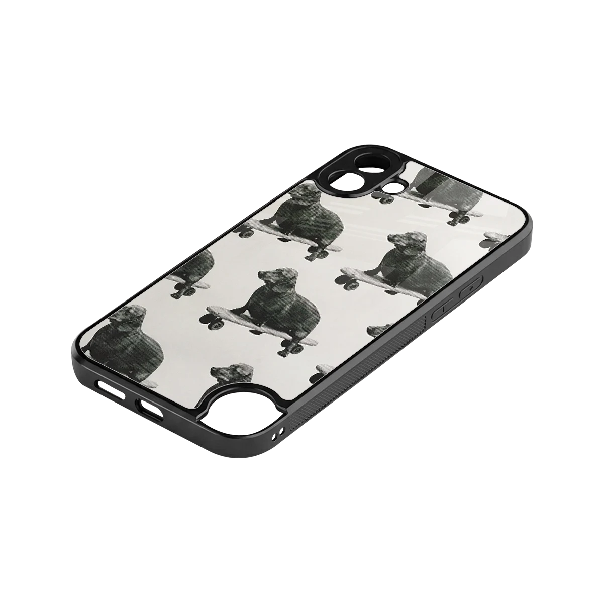 Pup Skater stylish phone case for cmf nothing phone 1 | glossy glass and slim fit
