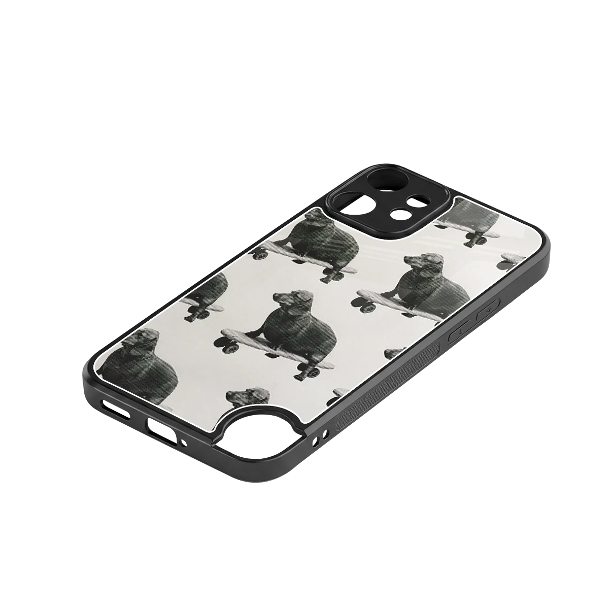 Pup Skater stylish phone case for cmf nothing phone 2 pro | glossy glass and slim fit