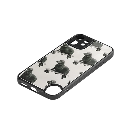 Pup Skater stylish phone case for cmf nothing phone 2 pro | glossy glass and slim fit