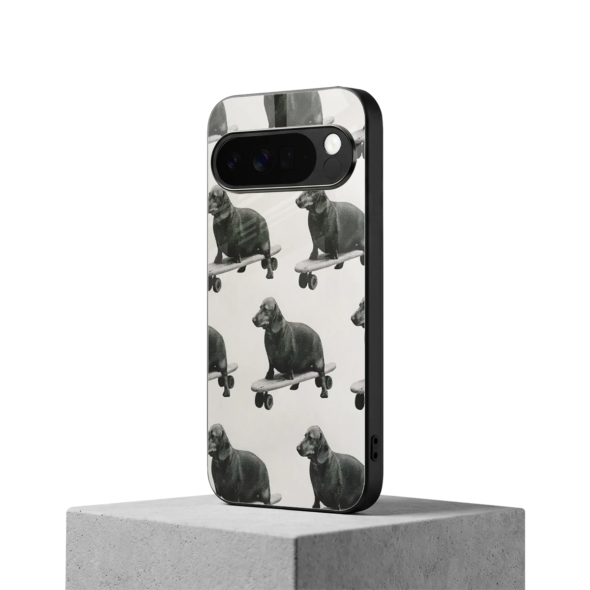 Pup Skater google pixel 10 pro xl mobile cover | shockproof glass phone case