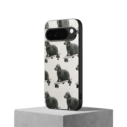 Pup Skater google pixel 10 pro xl mobile cover | shockproof glass phone case