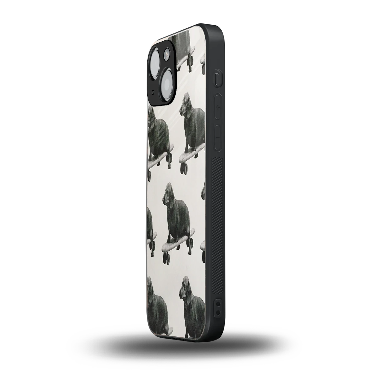 Pup Skater iphone 12 mini mobile cover | shockproof glass phone case