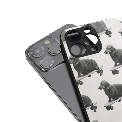 Pup Skater stylish phone case for iphone 16 pro | glossy glass and slim fit
