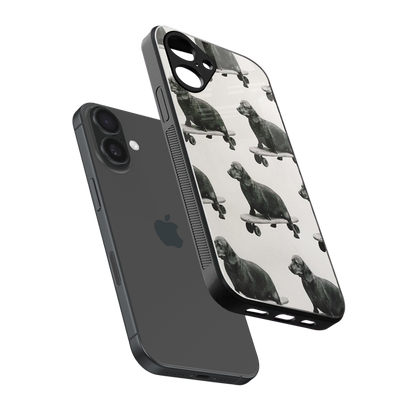 Pup Skater Phone Case for Iphone 16 | Glass Case