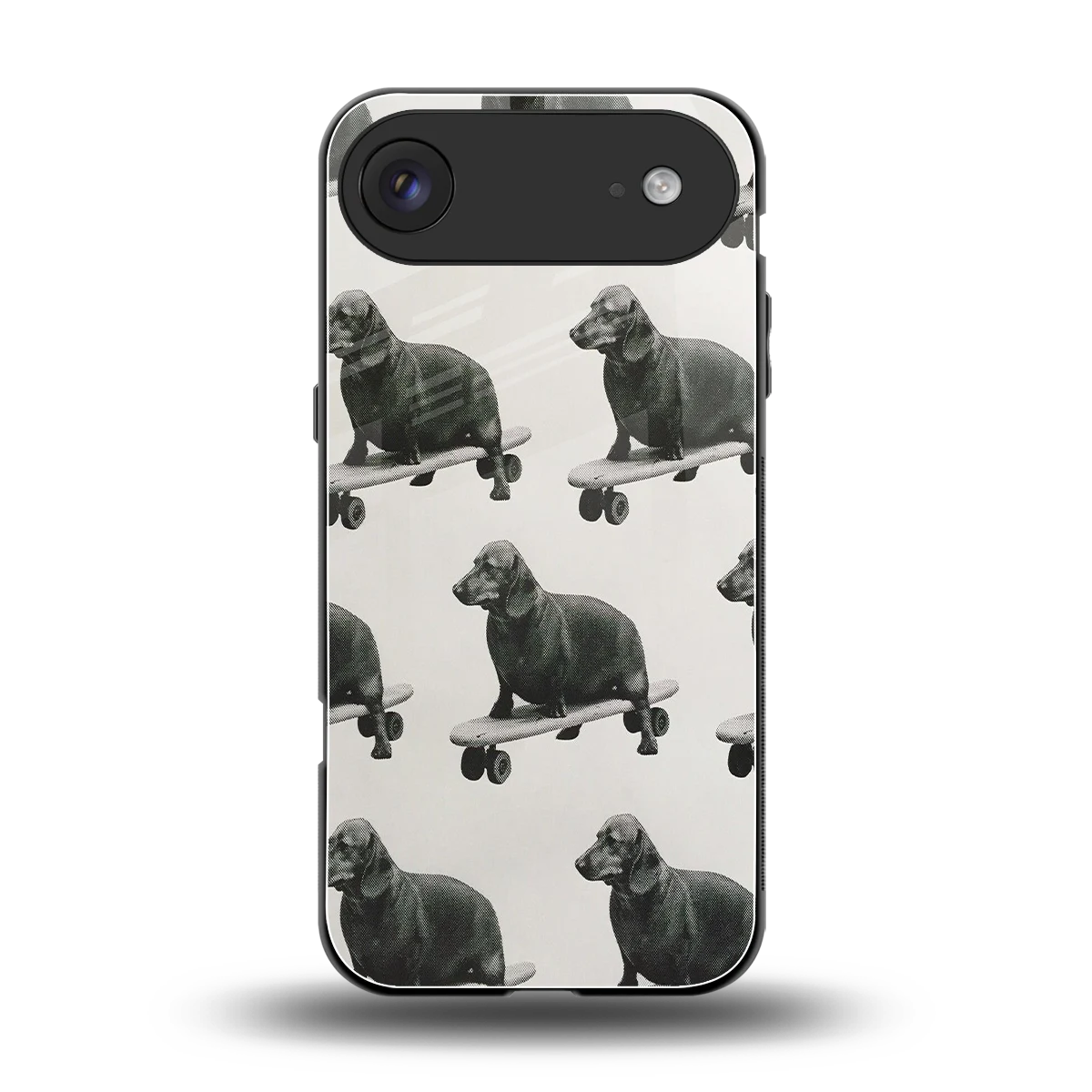 Pup Skater back phone cover | glass case for iphone air