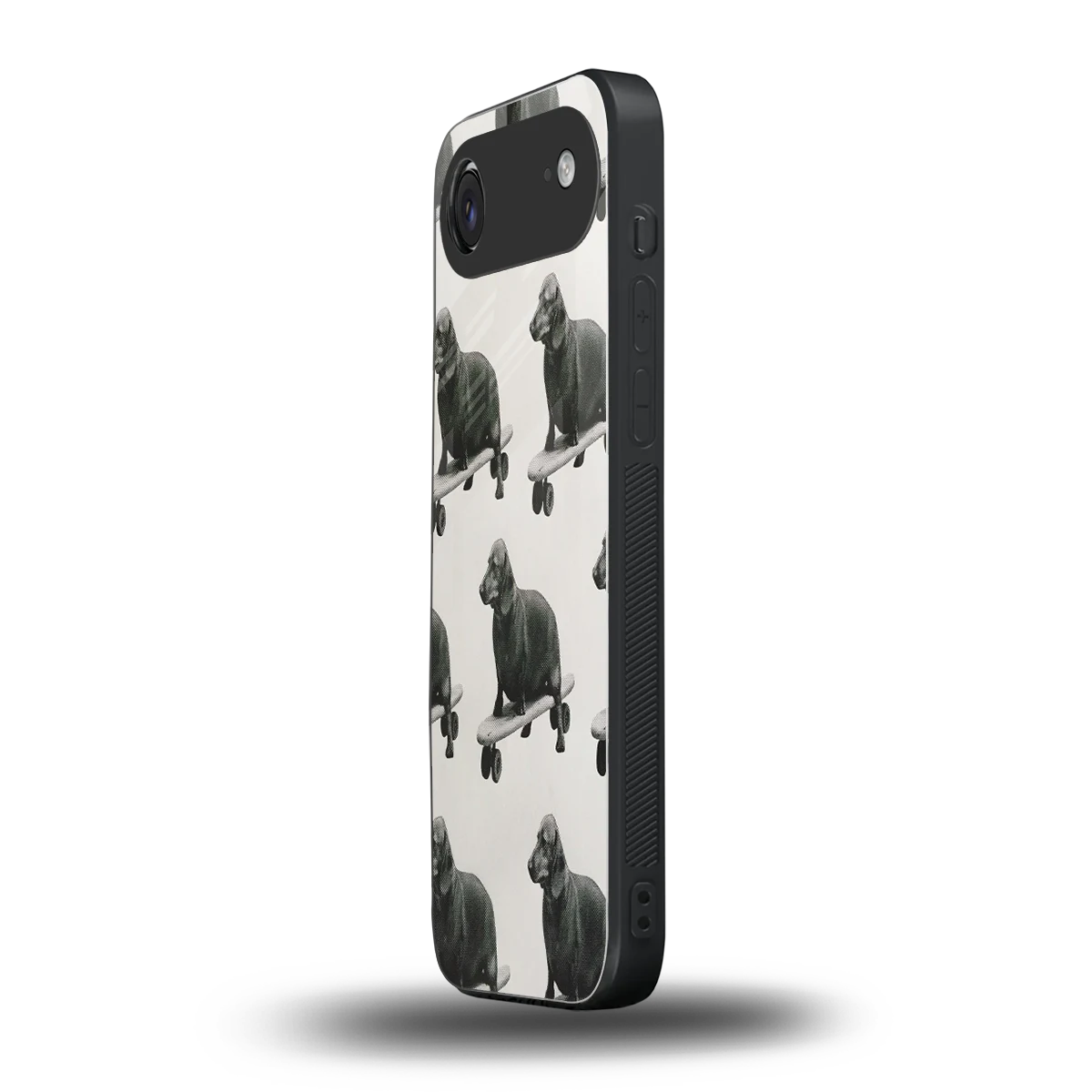 Pup Skater iphone air mobile cover | shockproof glass phone case