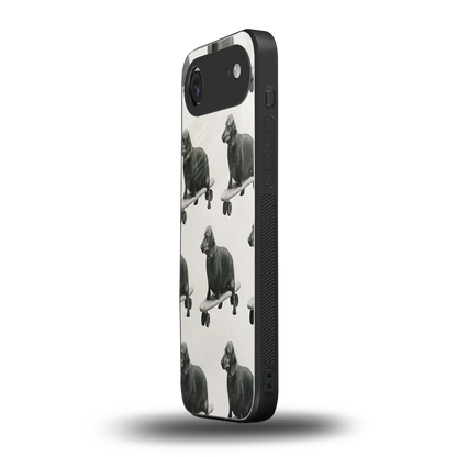 Pup Skater iphone air mobile cover | shockproof glass phone case