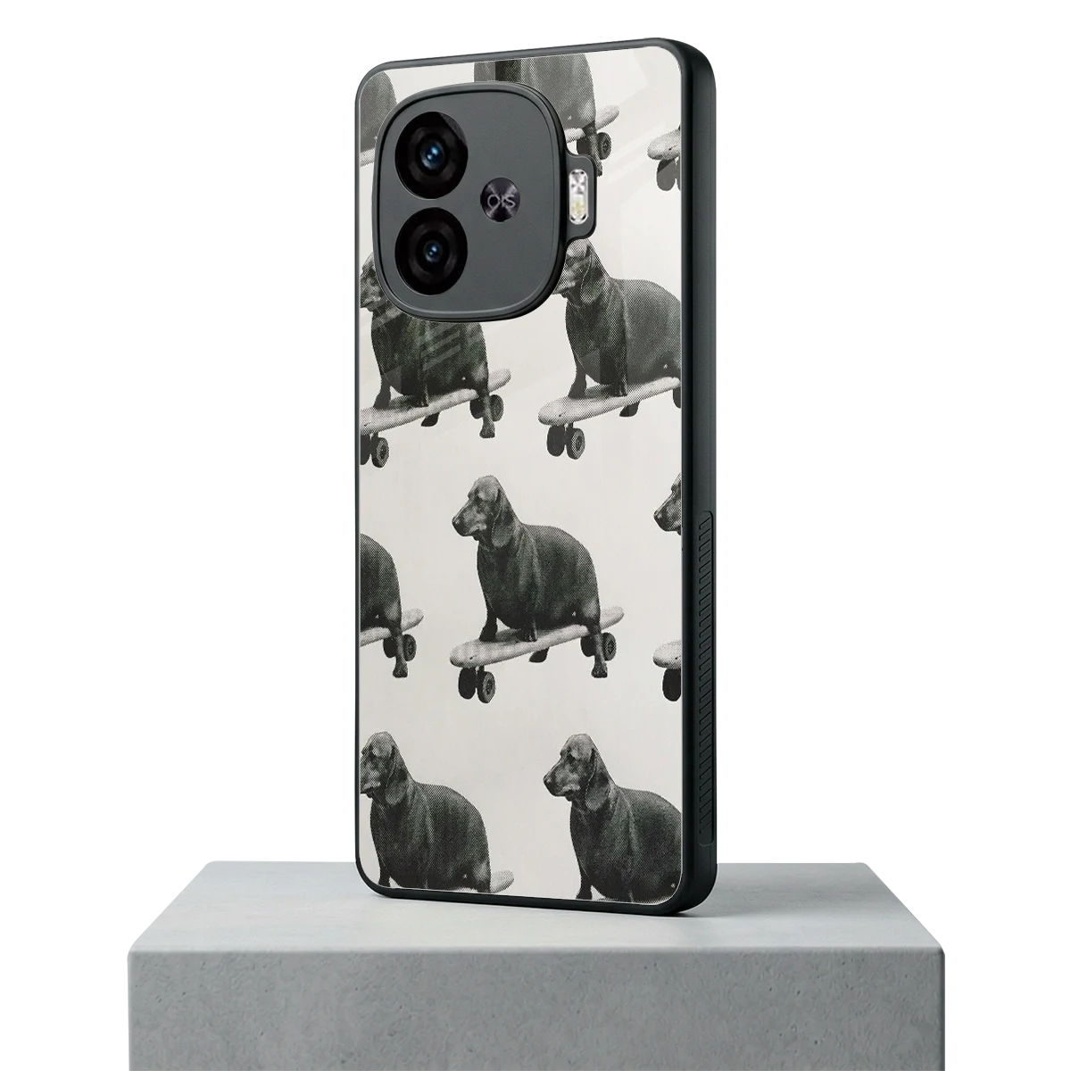 Pup Skater iqoo neo 10r 5g mobile cover | shockproof glass phone case