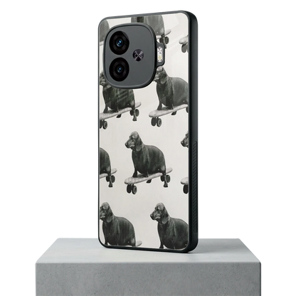 Pup Skater iqoo neo 10r 5g mobile cover | shockproof glass phone case