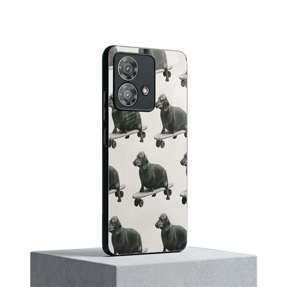Pup Skater motorola edge 40 neo 5g mobile cover | shockproof glass phone case