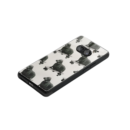 Pup Skater stylish phone case for nothing phone 2a plus | glossy glass and slim fit