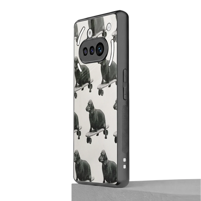 Pup Skater nothing phone 3a mobile cover | shockproof glass phone case