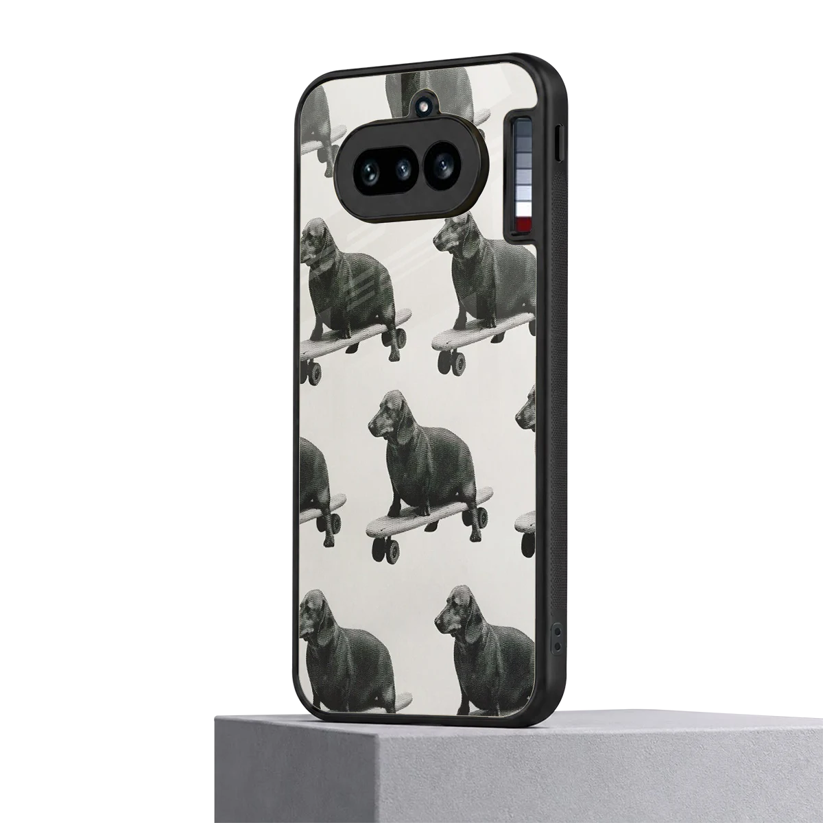 Pup Skater nothing phone 4a mobile cover | shockproof glass phone case