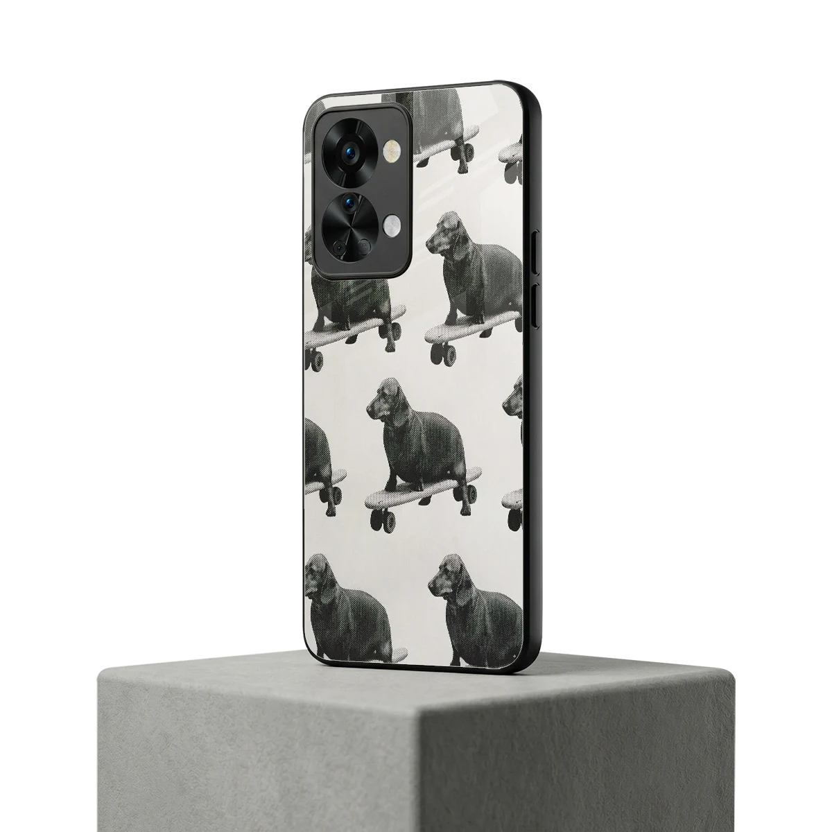 Pup Skater oneplus nord 2t mobile cover | shockproof glass phone case