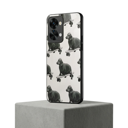 Pup Skater oneplus nord 2t mobile cover | shockproof glass phone case