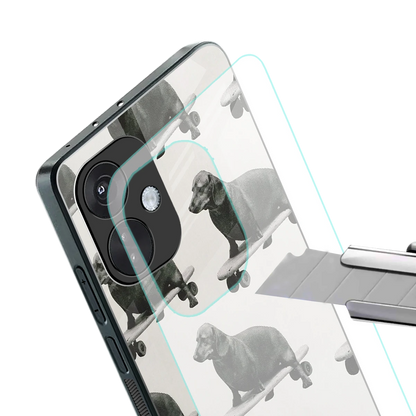 Pup Skater stylish phone case for oneplus nord ce 3 | glossy glass and slim fit