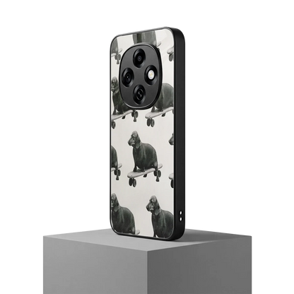 Pup Skater oppo f31 pro 5g mobile cover | shockproof glass phone case