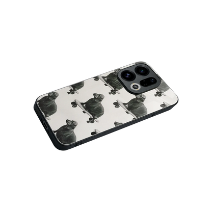 Pup Skater stylish phone case for oppo find x9 | glossy glass and slim fit