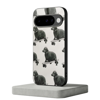 Pup Skater google pixel 10 mobile cover | shockproof glass phone case
