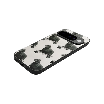 Pup Skater stylish phone case for google pixel 10 | glossy glass and slim fit