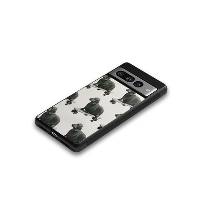 Pup Skater google pixel 7 pro mobile cover | shockproof glass phone case
