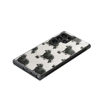 Pup Skater stylish phone case for samsung galaxy s23 ultra | glossy glass and slim fit