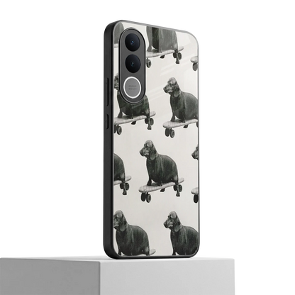 Pup Skater vivo v70 fe mobile cover | shockproof glass phone case