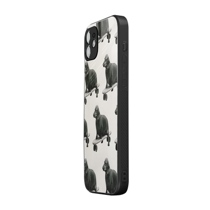 Pup Skater iphone 11 mobile cover | shockproof glass phone case