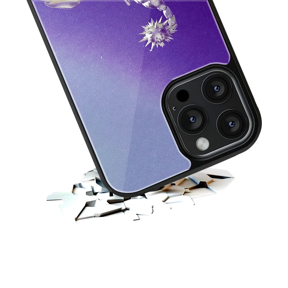 Durable Glass Back Mobile Case for iPhone, Samsung, OnePlus, Google Pixel, Redmi, Vivo, Oppo