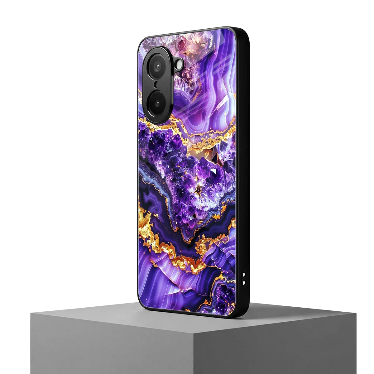 Purple Majesty oneplus nord ce5 5g mobile cover | shockproof glass phone case