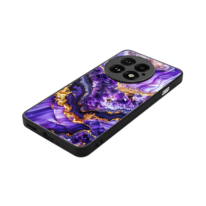 Purple Majesty stylish phone case for oneplus 13 | glossy glass and slim fit