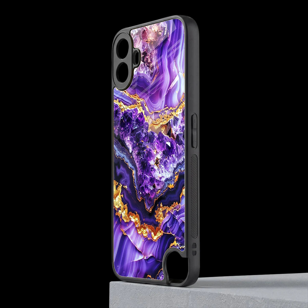 Purple Majesty cmf nothing phone 1 mobile cover | shockproof glass phone case