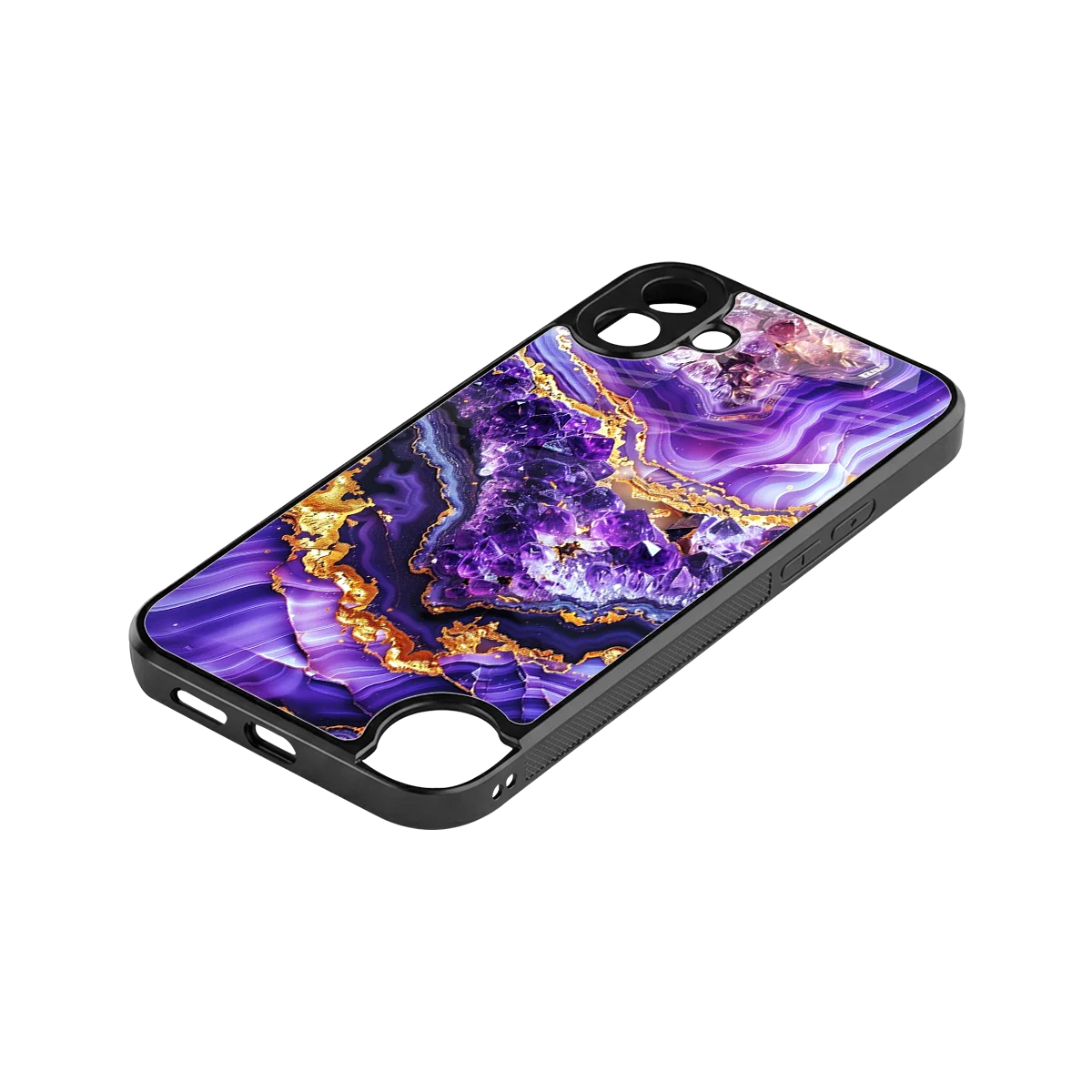 Purple Majesty stylish phone case for cmf nothing phone 1 | glossy glass and slim fit