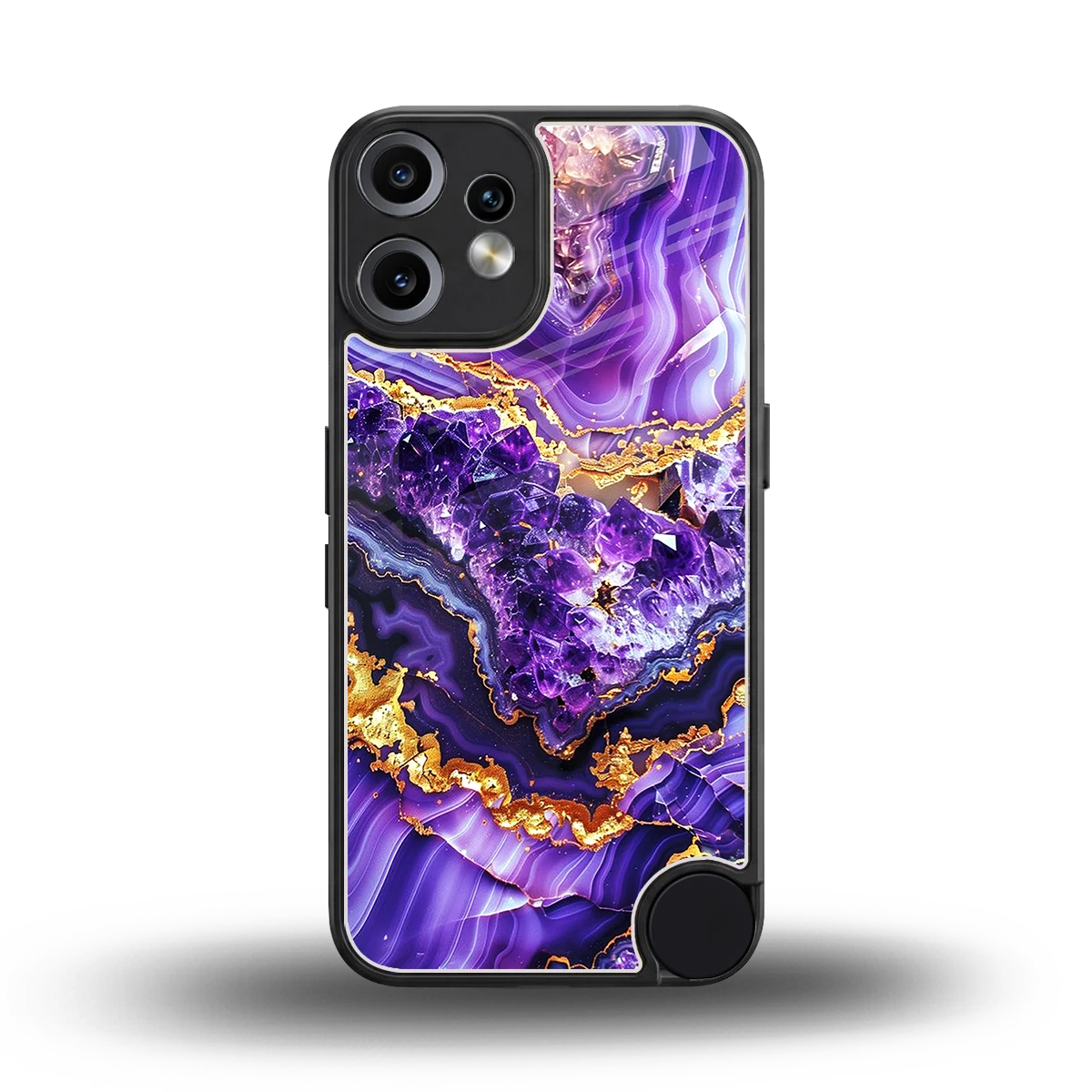 Purple Majesty back phone cover | glass case for cmf nothing phone 2 pro