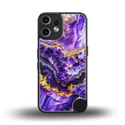 Purple Majesty back phone cover | glass case for cmf nothing phone 2 pro