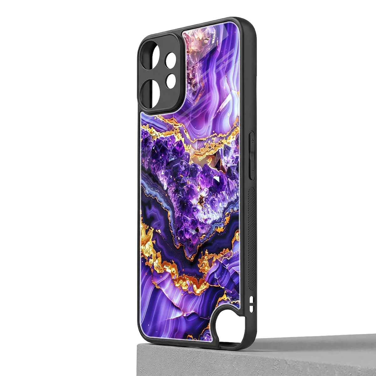 Purple Majesty cmf nothing phone 2 pro mobile cover | shockproof glass phone case
