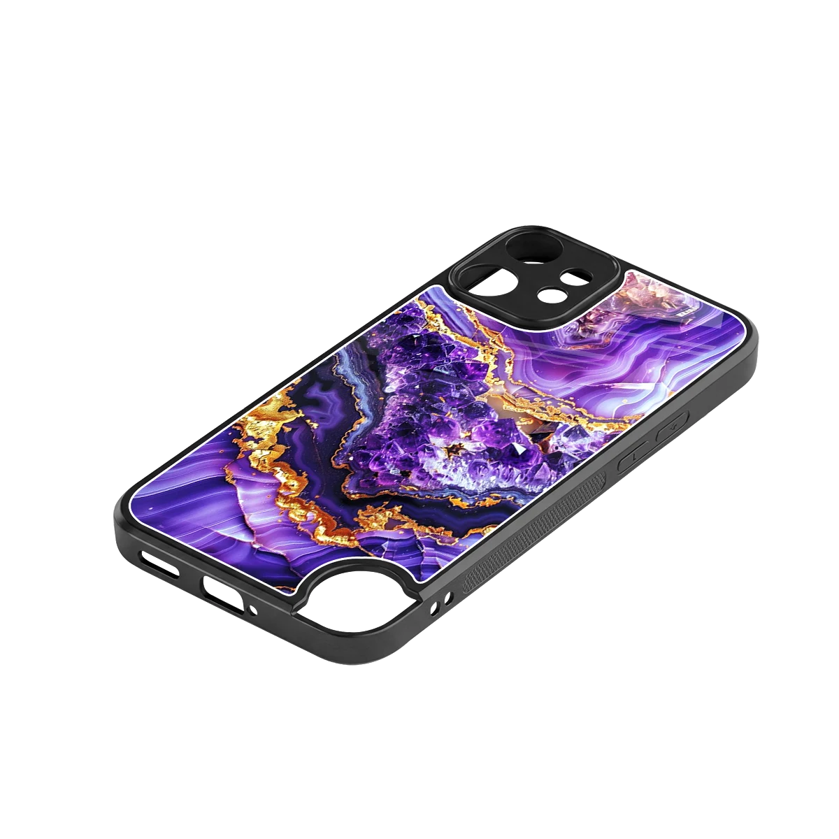 Purple Majesty stylish phone case for cmf nothing phone 2 pro | glossy glass and slim fit