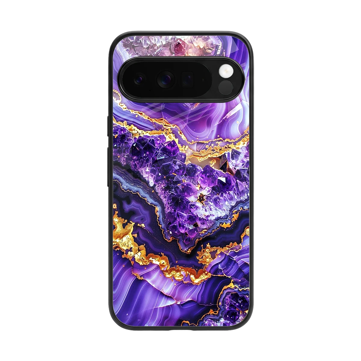 Purple Majesty back phone cover | glass case for google pixel 10 pro xl