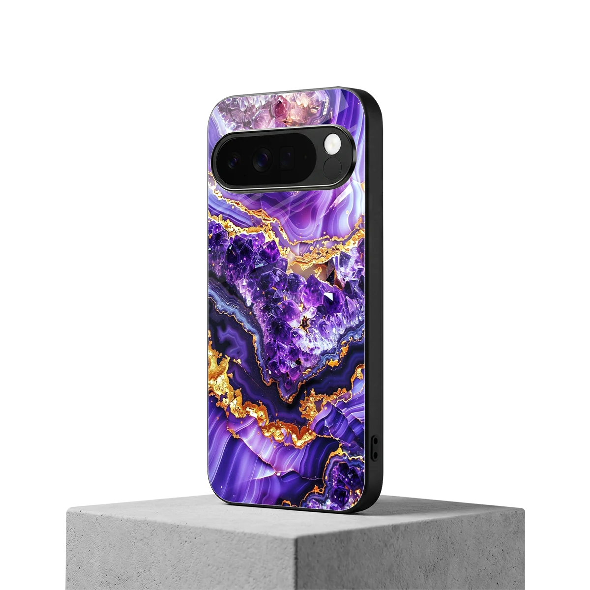 Purple Majesty google pixel 10 pro xl mobile cover | shockproof glass phone case