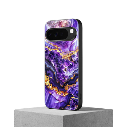 Purple Majesty google pixel 10 pro xl mobile cover | shockproof glass phone case