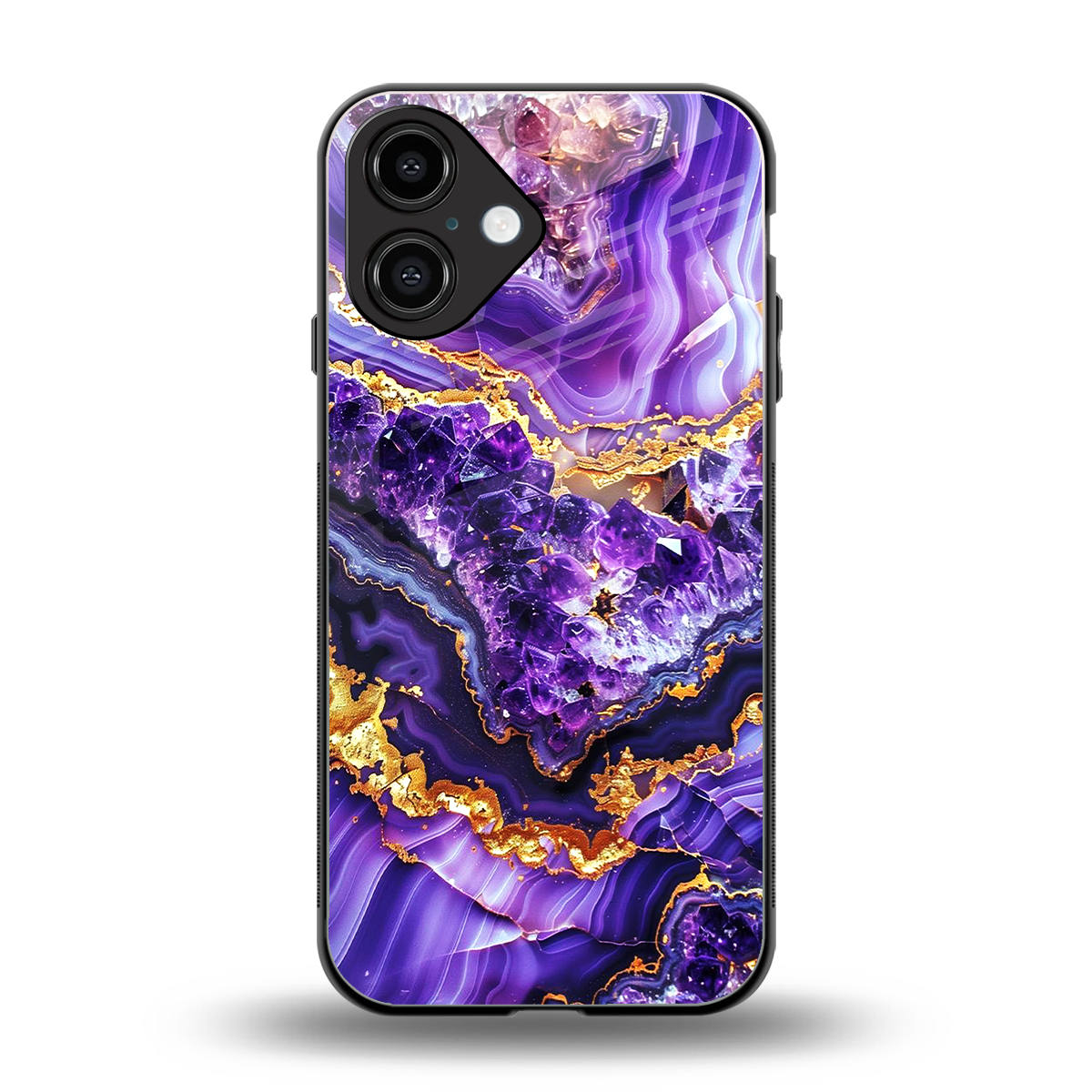 Purple Majesty Phone Case for Iphone 16 | Glass Case