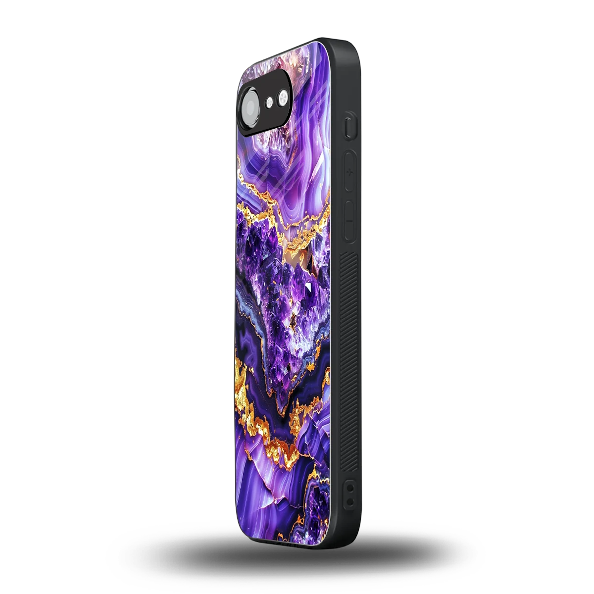 Purple Majesty iphone 16e mobile cover | shockproof glass phone case