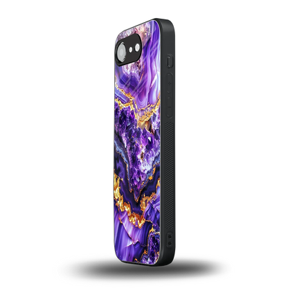 Purple Majesty iphone 16e mobile cover | shockproof glass phone case