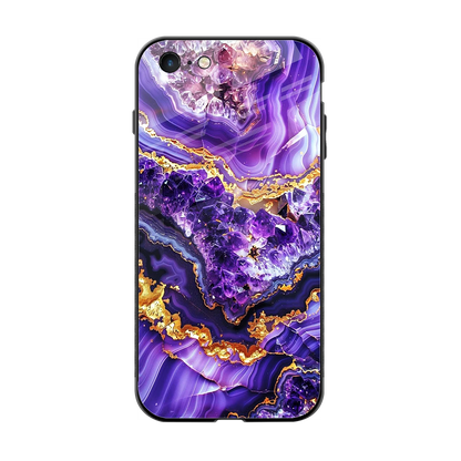 Purple Majesty back phone cover | glass case for iphone 6